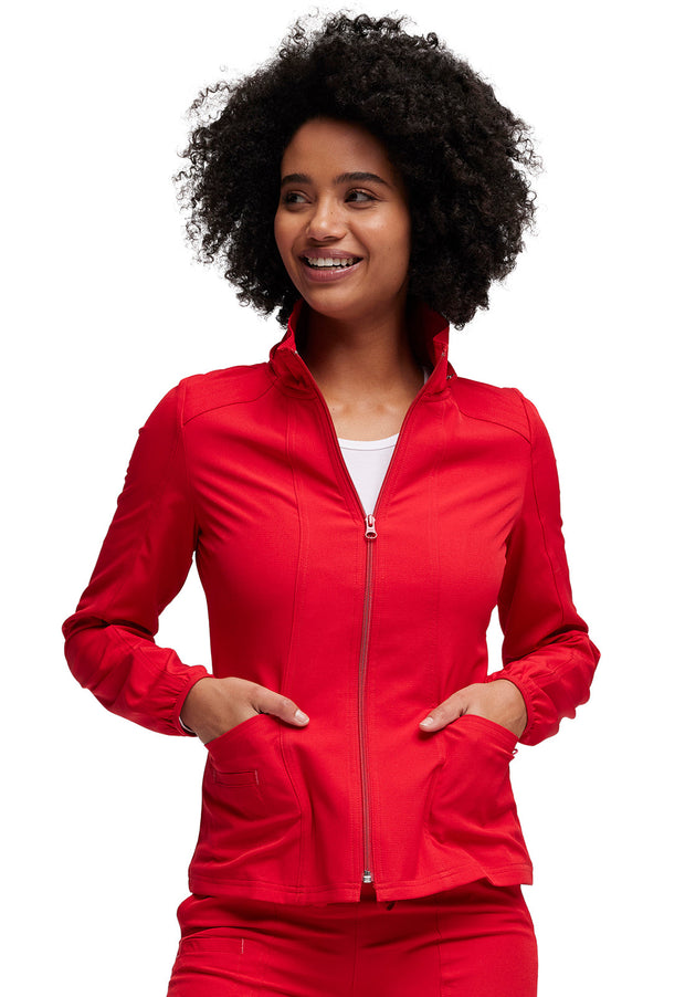 Zip Front Warm-Up Jacket