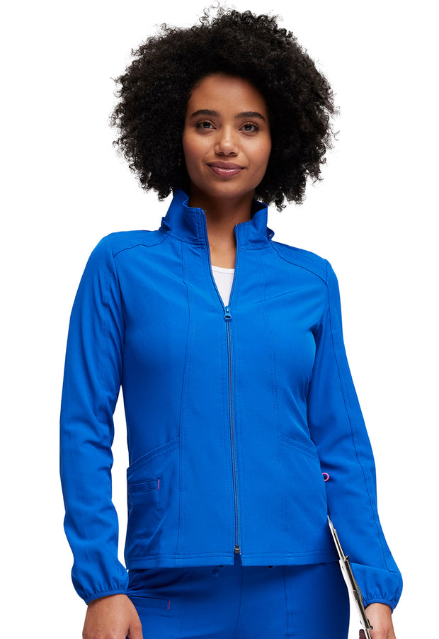 Zip Front Warm-Up Jacket