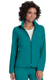 Zip Front Warm-Up Jacket