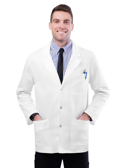 Men's 31" Snap Front Lab Coat