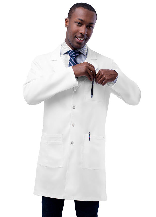 Men 36" Snap Front Lab Coat