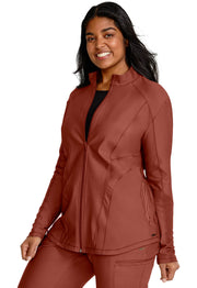 Zip Front Jacket in MASALA