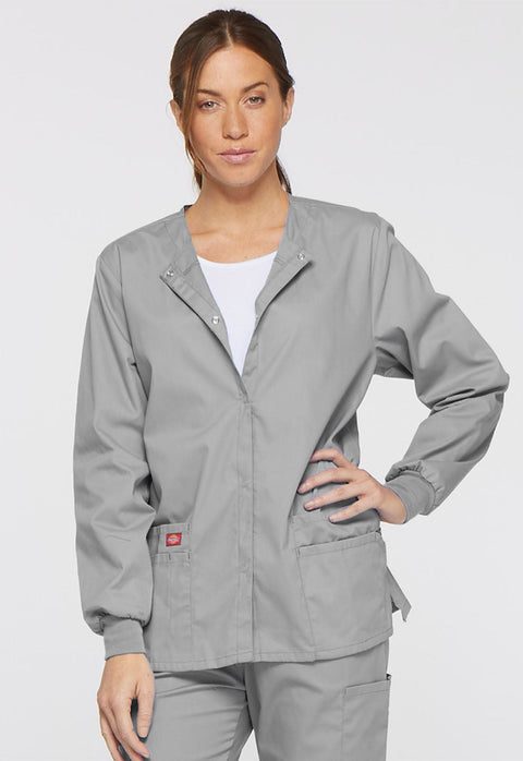 Snap Front Warm-Up Jacket