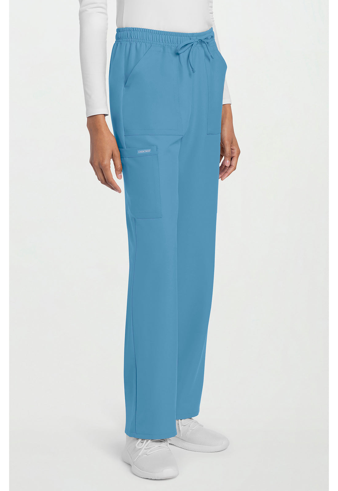 Mid Rise Drawstring Trouser Cargo Pant