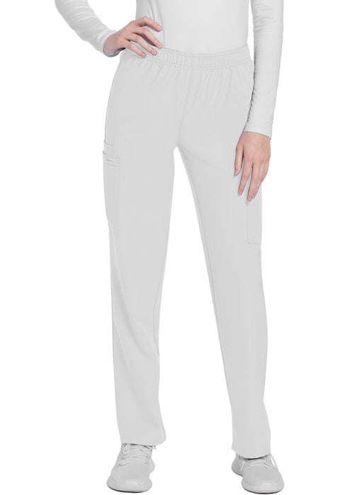 Mid Rise Pull-on Slim Leg Cargo Pant