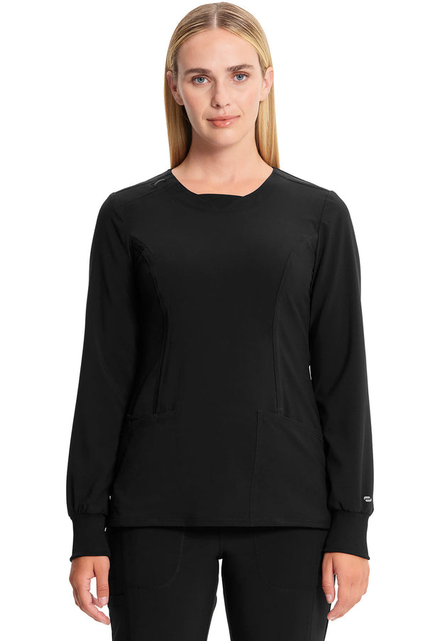 Long Sleeve Round Neck Top