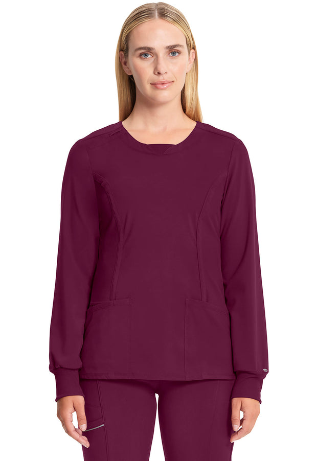 Long Sleeve Round Neck Top