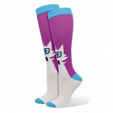 Cat With Glasses Fashion Compression Sock