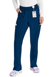 Natural Rise Tapered Leg Pull-On Pant