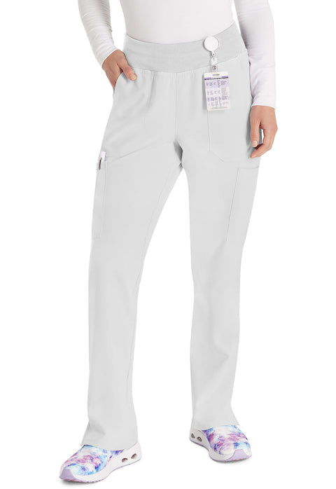 Natural Rise Tapered Leg Pull-On Pant