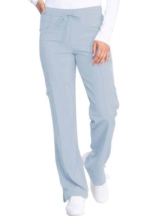 Mid Rise Straight Leg Drawstring Pant