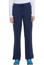 Mid Rise Straight Leg Drawstring Pant