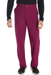 Men's Mid Rise Zip Fly Straight Leg Pant