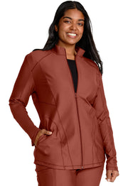 Zip Front Jacket in MASALA