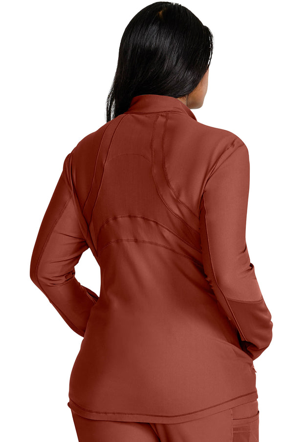 Zip Front Jacket in MASALA