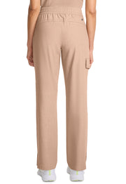 Mid Rise Drawstring Straight Leg