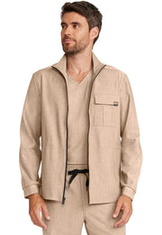 Men's Zip Front Utility Jacket