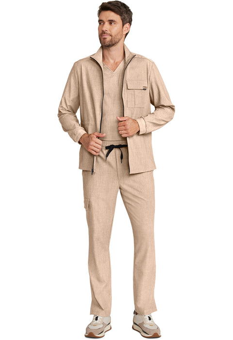 Men's Zip Front Utility Jacket