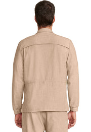 Men's Zip Front Utility Jacket