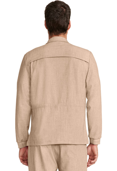 Men's Zip Front Utility Jacket