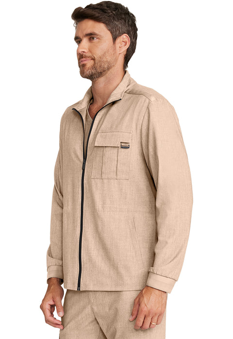 Men's Zip Front Utility Jacket