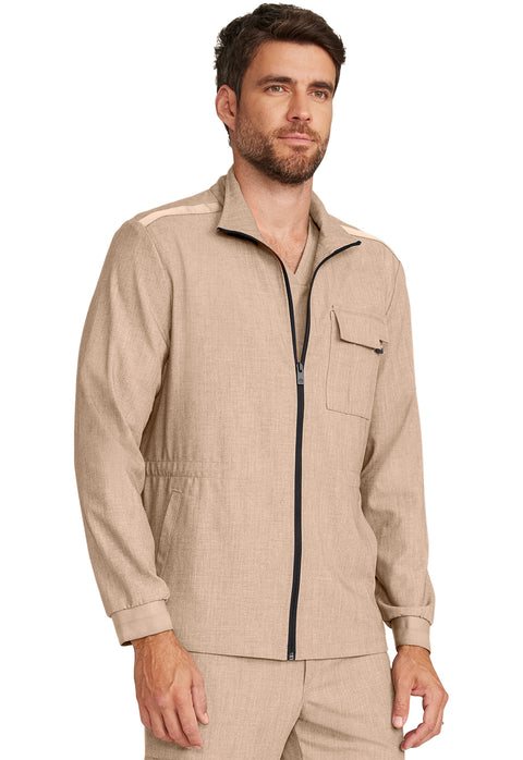 Men's Zip Front Utility Jacket