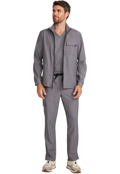 Men's Zip Front Utility Jacket