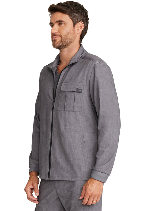 Men's Zip Front Utility Jacket