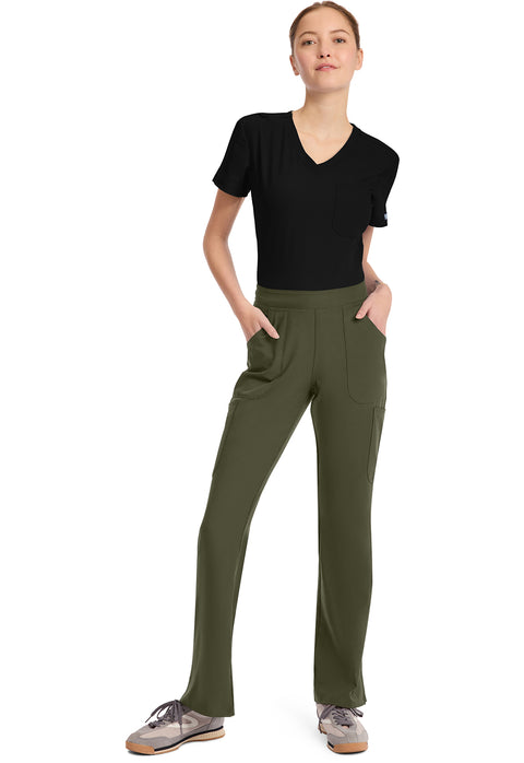 Women's Mid Rise Flare Leg Pant