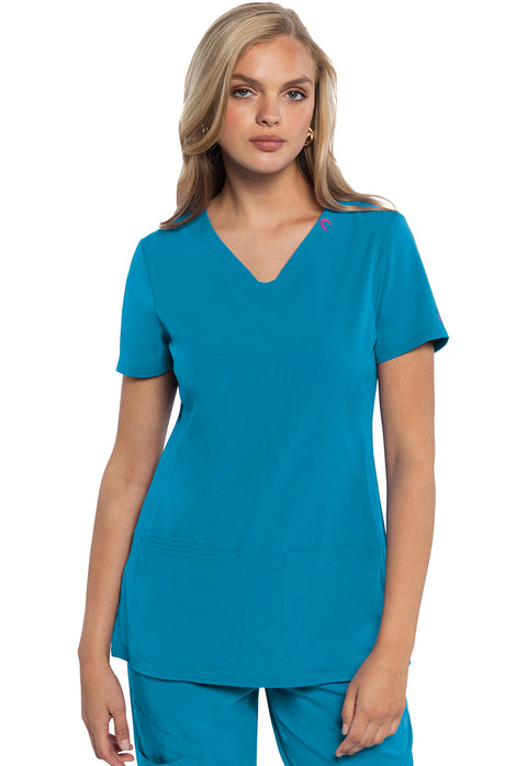 Med Couture V-Neck Top