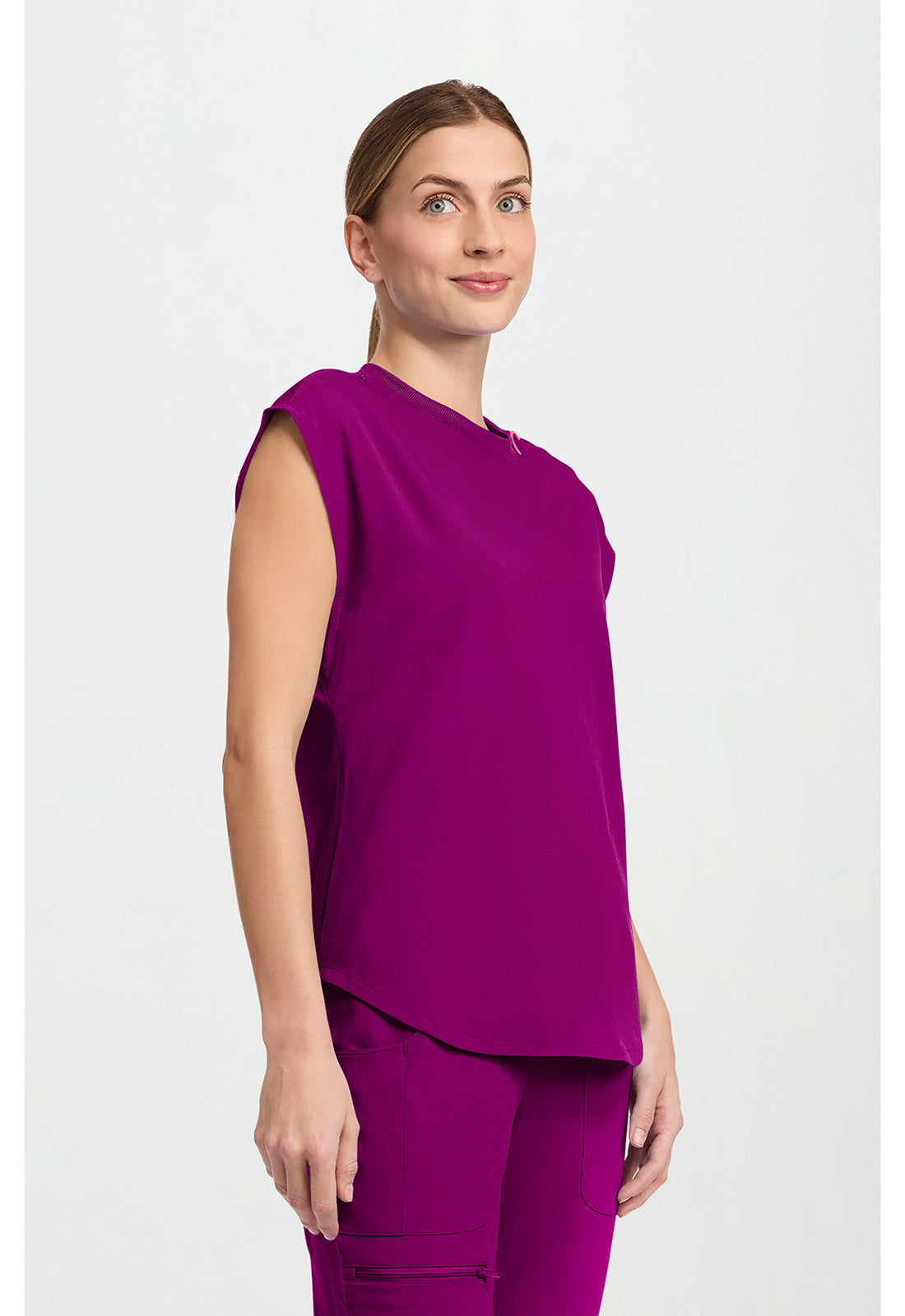 Round Neck Tuckable Top