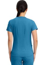 V-Neck Shirttail Top