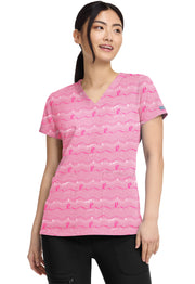 V-Neck Print Top in IN THE LOOP