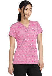 V-Neck Print Top in IN THE LOOP