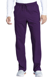 Unisex Mid Rise Straight Leg Pant