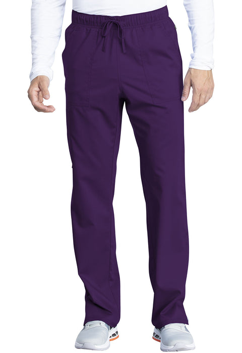 Unisex Mid Rise Straight Leg Pant