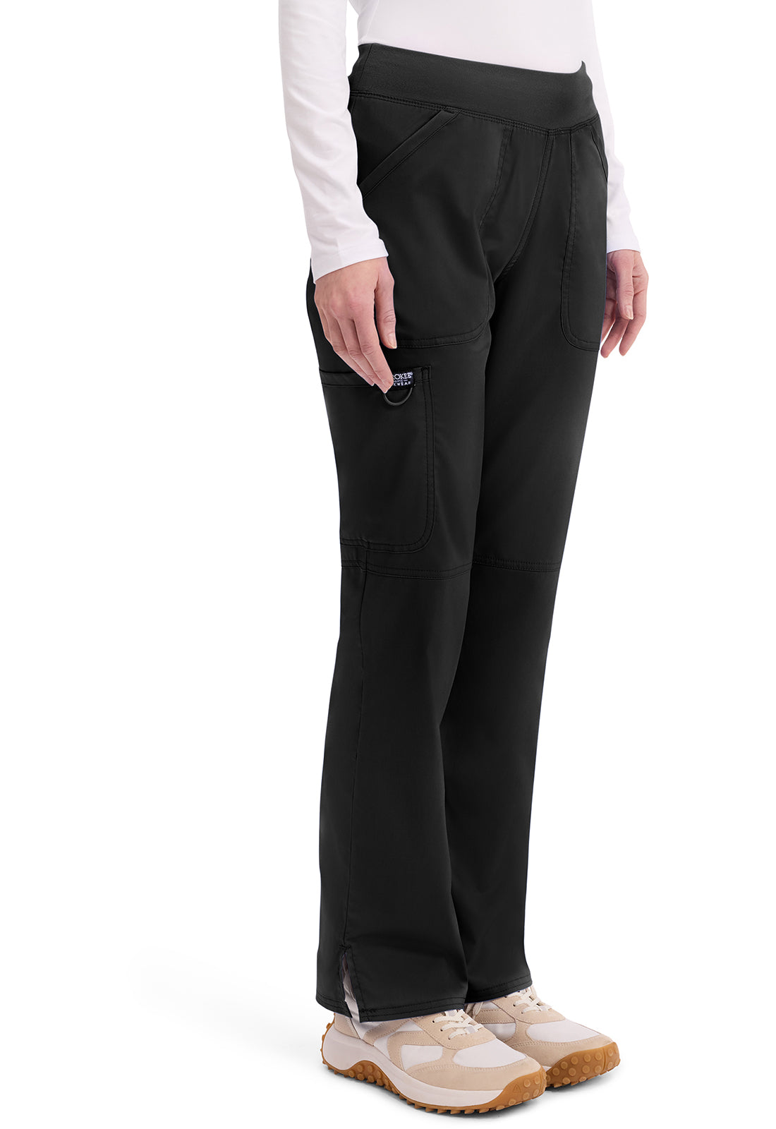 Mid Rise Straight Leg Pull-on Pant Petite