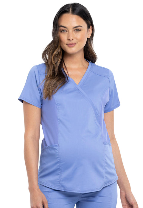 Maternity Mock Wrap Top