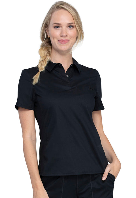 Tuckable Snap Front Polo Shirt